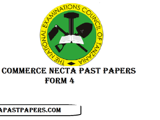 NECTA Form Four Commerce Past Papers