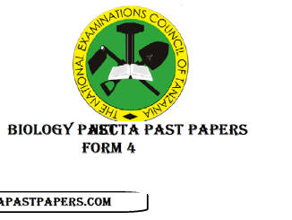 NECTA Form Four Biology Past Papers