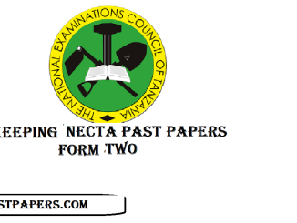 Form Two Bookkeeping NECTA Past Papers – Mitihani ya Uhasibu Kidato cha Pili