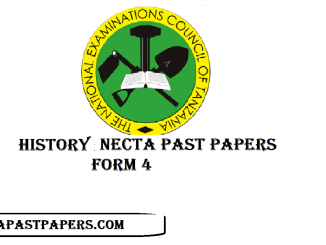 NECTA Form Four History Past Papers