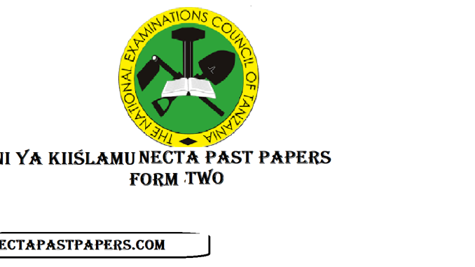 Form Two Elimu ya Dini ya Kiislamu NECTA Past Papers PDF Download