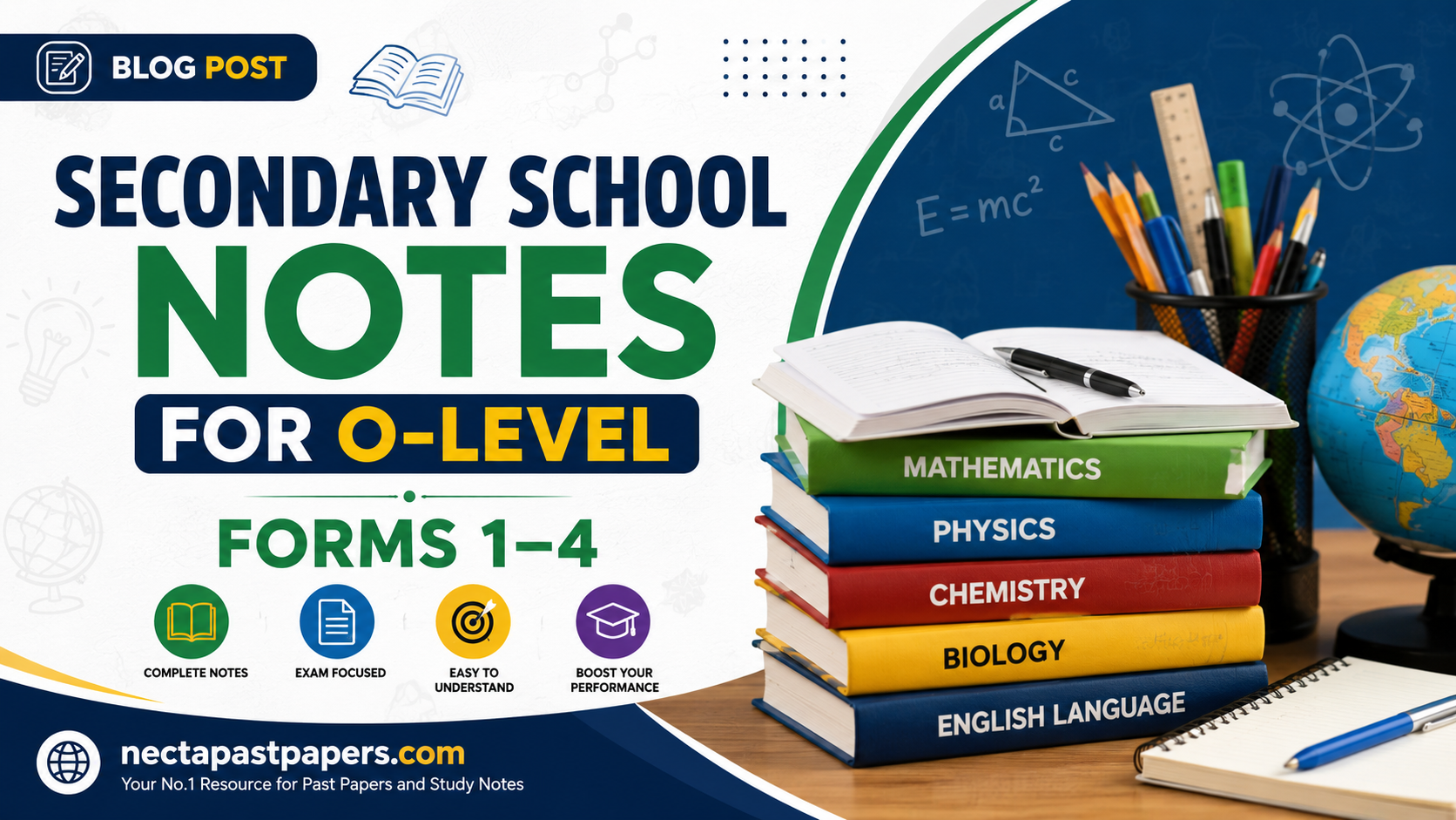 Secondary School Notes for O-Level (Forms 1–4) – Free PDF Download (All ...